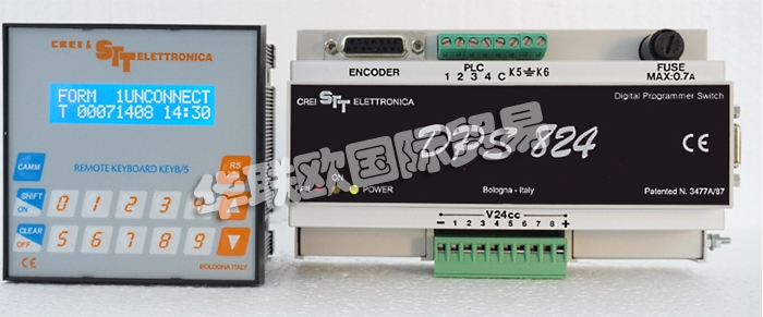 意大利CREI STT Elettronica公司的產(chǎn)品主要是生產(chǎn)電子凸輪編程器：意大利 CREI STT Elettronica電子凸輪編程器、CREI STT Elettronica絕對(duì)式單圈編碼器、電子凸輪編程器、光學(xué)編碼器、繼電器接口、屏蔽電纜、電源、彈性接頭、鍵盤(pán)保護(hù)蓋。