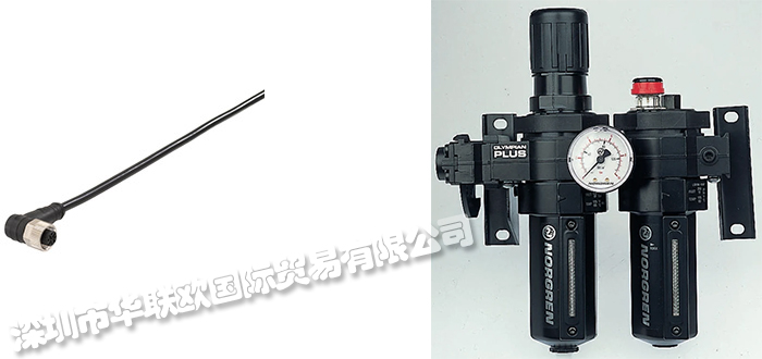 英國諾冠NORGREN G 1/4 FRL，自動排水器，40ΜM 過濾尺寸 - 帶壓力表